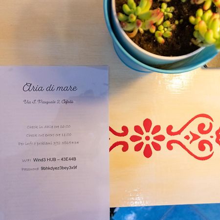 Aria Di Mare Rooms Cefalù Eksteriør bilde